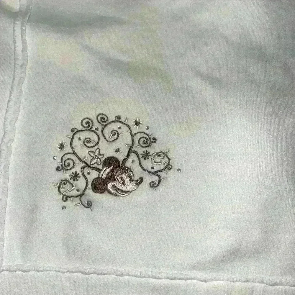 Embroidered Disney Zip Up Jacket